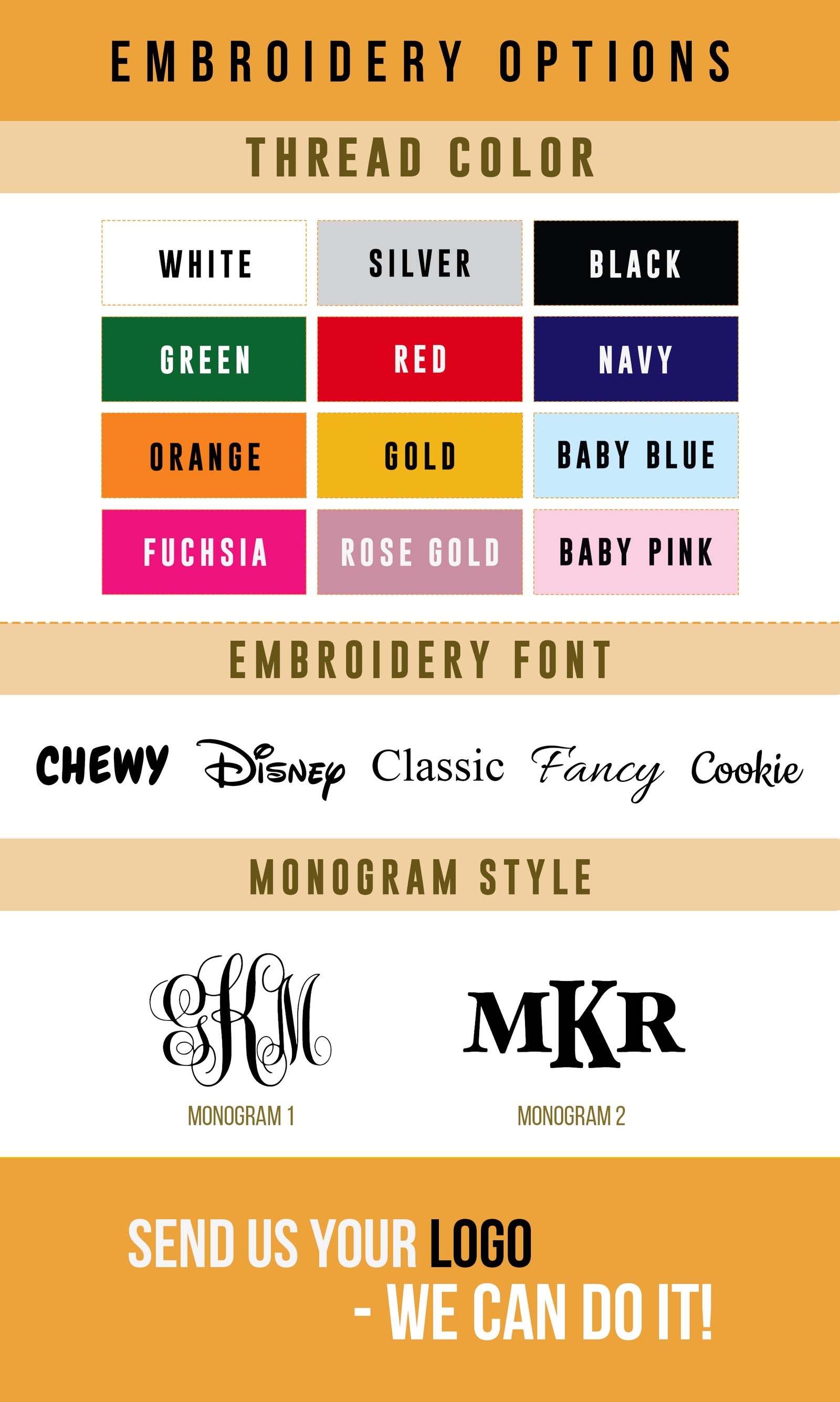 Additional Embroidery