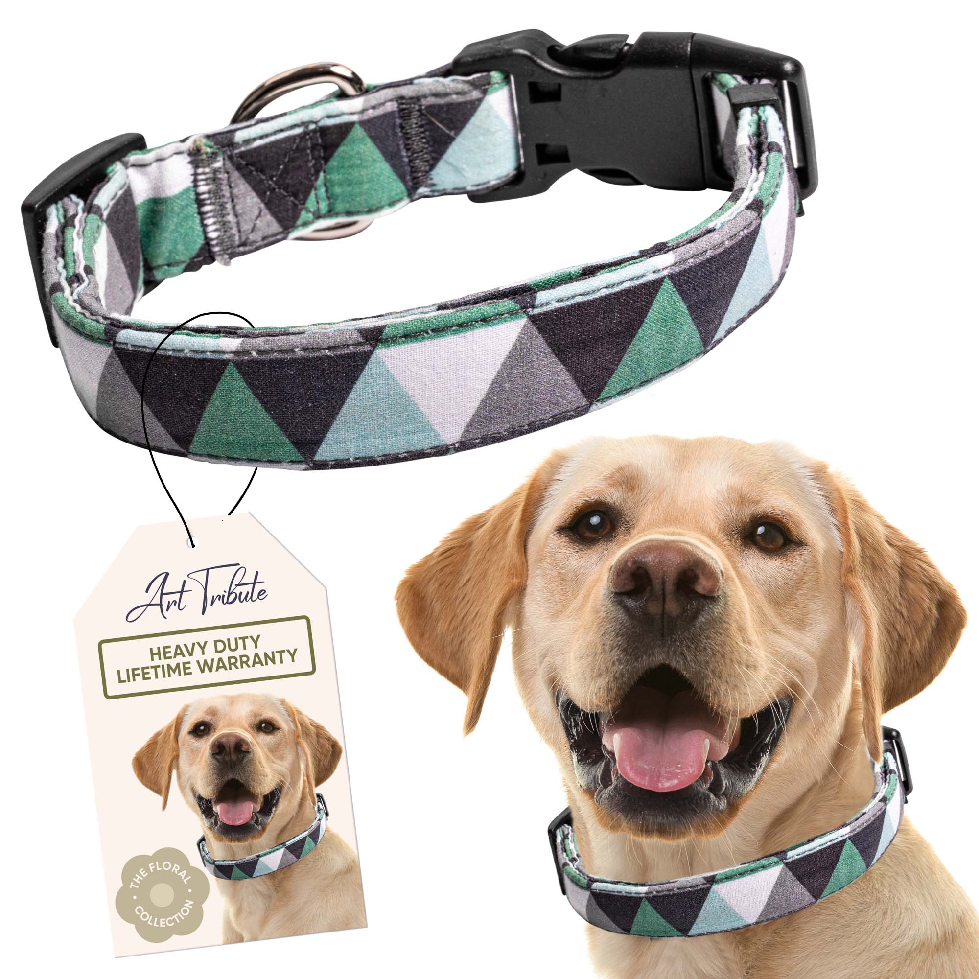 Nature Dog Collar  Boy and Girl Dog Collar - For puppies, medium and large dogs