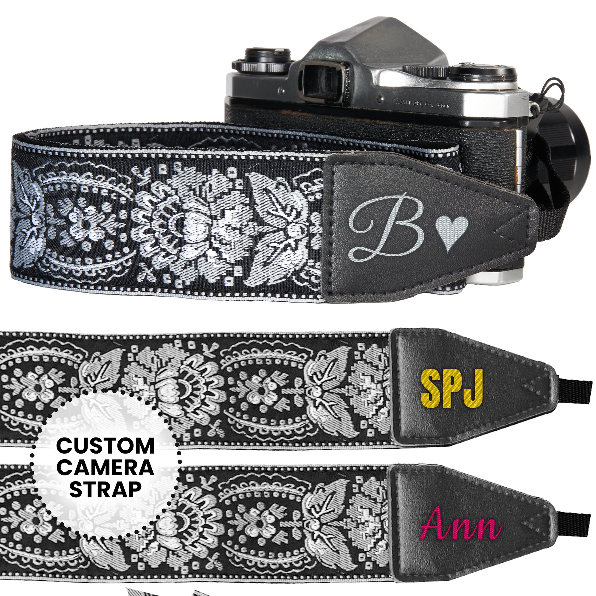 Personalized Camera Strap- Add your text to make your own unique camera strap. Best custom gift
