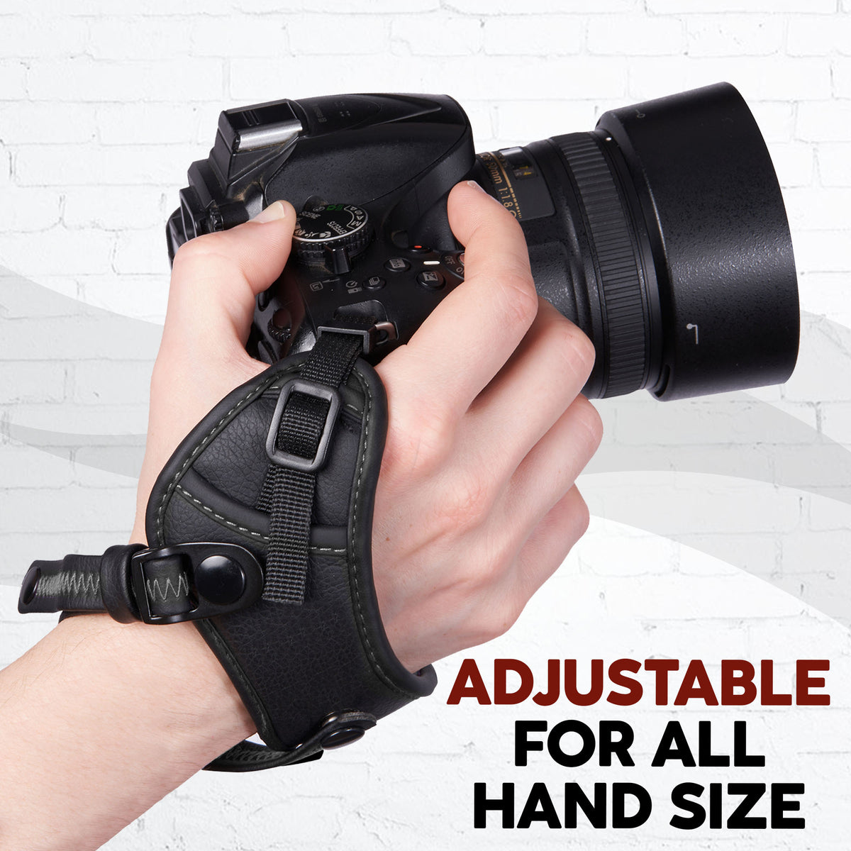 Camera Hand Strap, Comfortable Secure Grip, Compatible with Mirrorless and DSLR Cameras, Steady Support Wrist Straps.