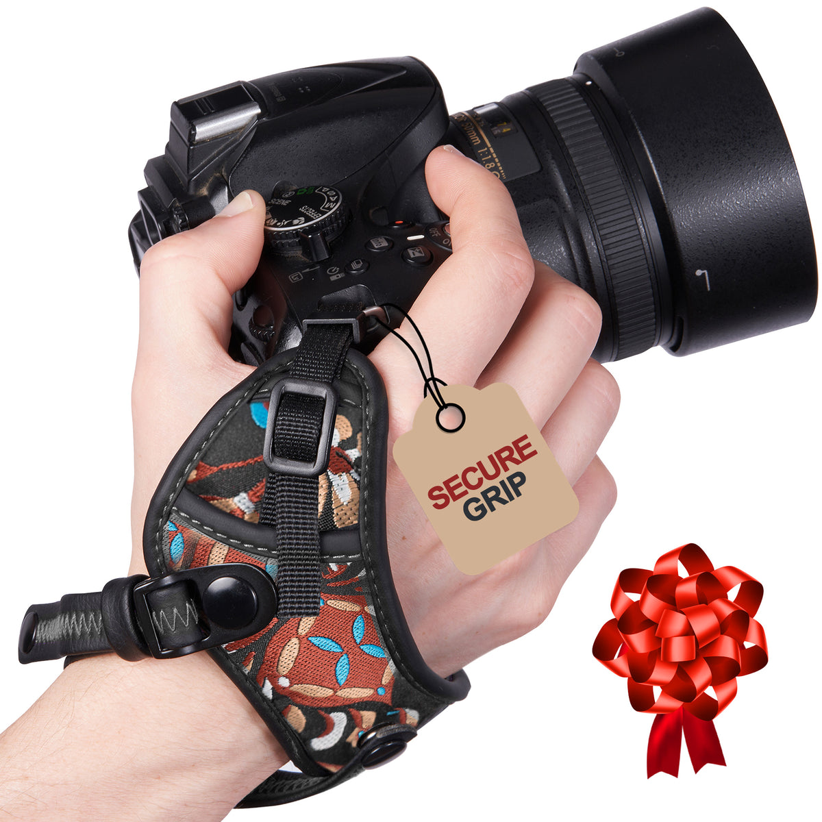 Camera Hand Strap, Comfortable Secure Grip, Compatible with Mirrorless and DSLR Cameras, Steady Support Wrist Straps.