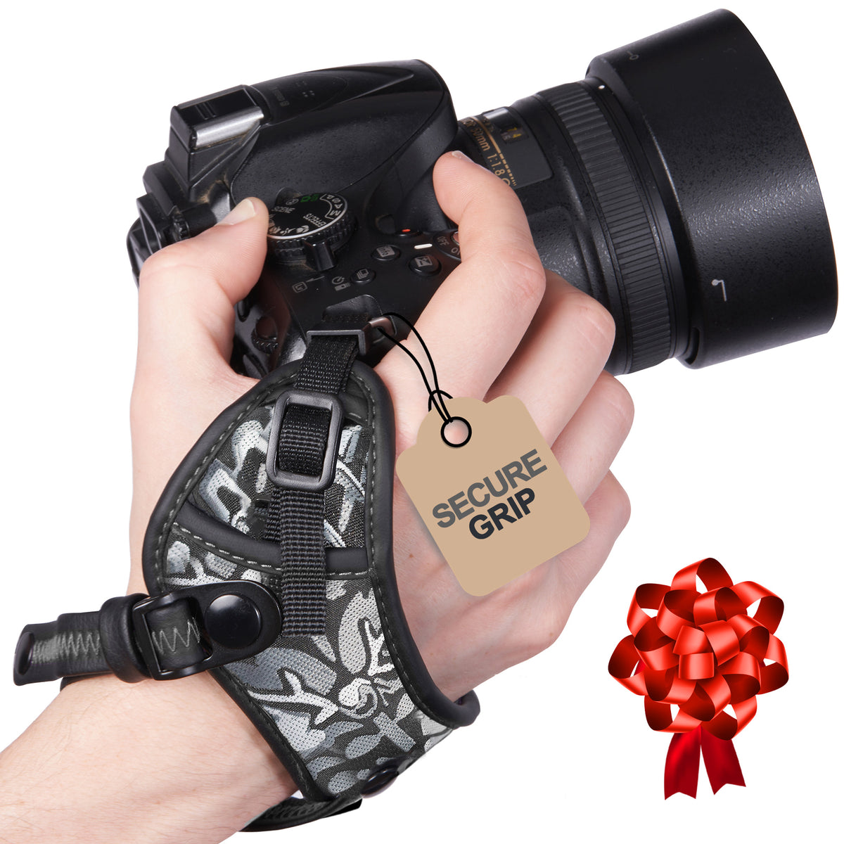 Camera Hand Strap, Comfortable Secure Grip, Compatible with Mirrorless and DSLR Cameras, Steady Support Wrist Straps.