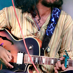 Lightning Guitar Strap - Stunning Style Guitar Strap Gift for Guitar Players and Musician