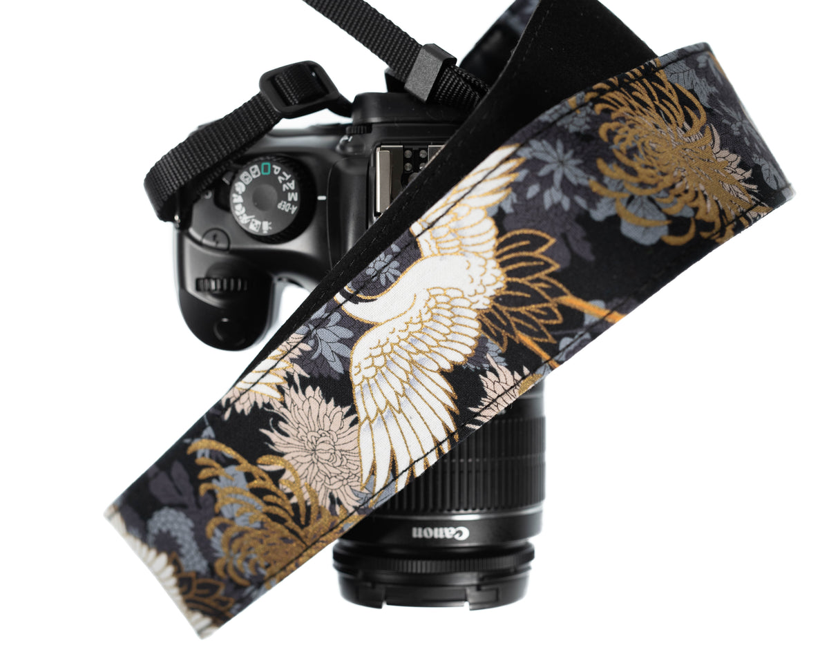 The JAPANESE CRANE Camera Strap - Adjustable Camera Strap for Canon, Nikon and Sony, DSLR Camera