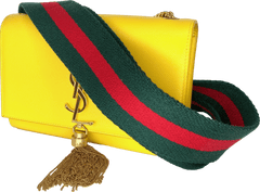 Gucci Style Red Green Handbag Strap Gold Hardware Art Tribute